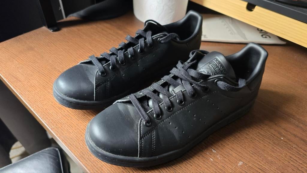 Adidas Stan Smith Zwart 43 1/3 FX5499, Kleding | Heren, Schoenen, Zwart, Ophalen of Verzenden, Adidas, Sneakers of Gympen