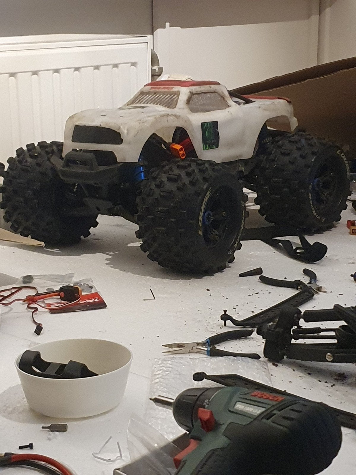 Traxxas maxx 6S ‼️RACE‼️ Ready To Ride!!, Elektro, Gebruikt, Auto offroad, Ophalen of Verzenden