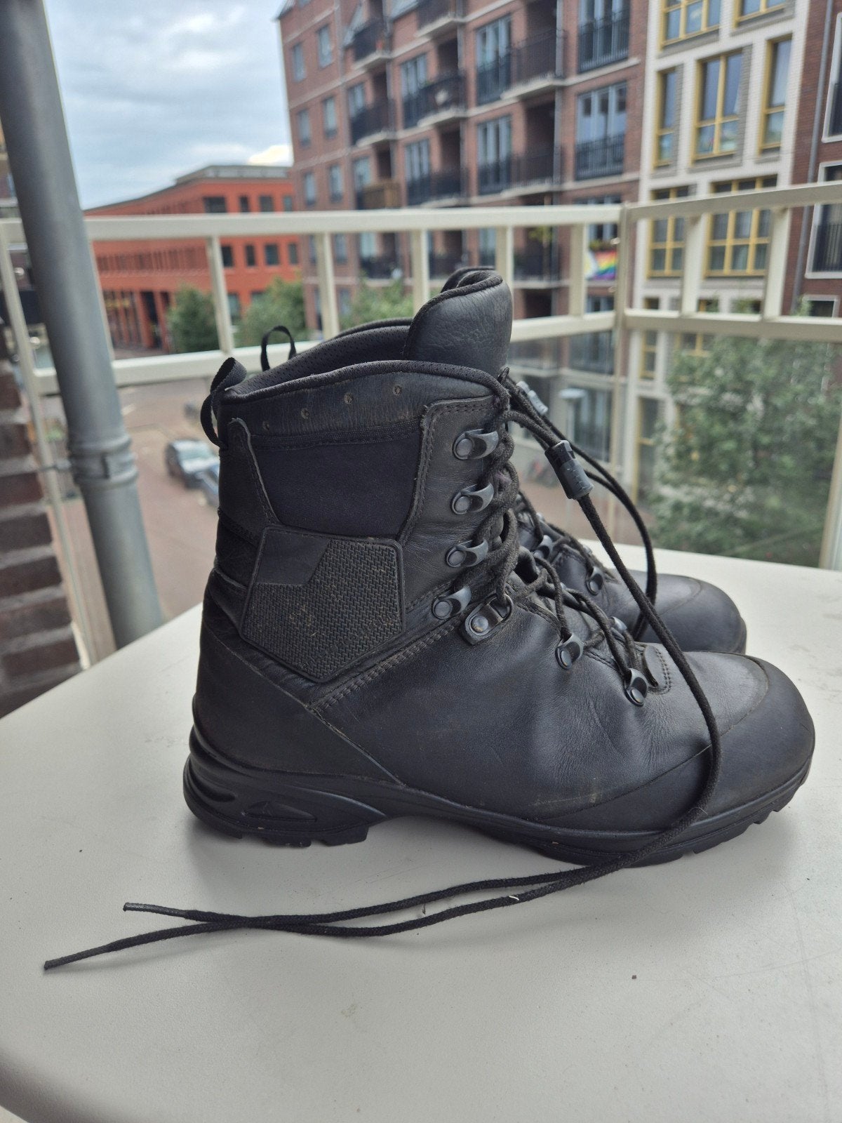 HAIX mondo combat boots, Ophalen of Verzenden, Werkschoenen, Gedragen, Zwart