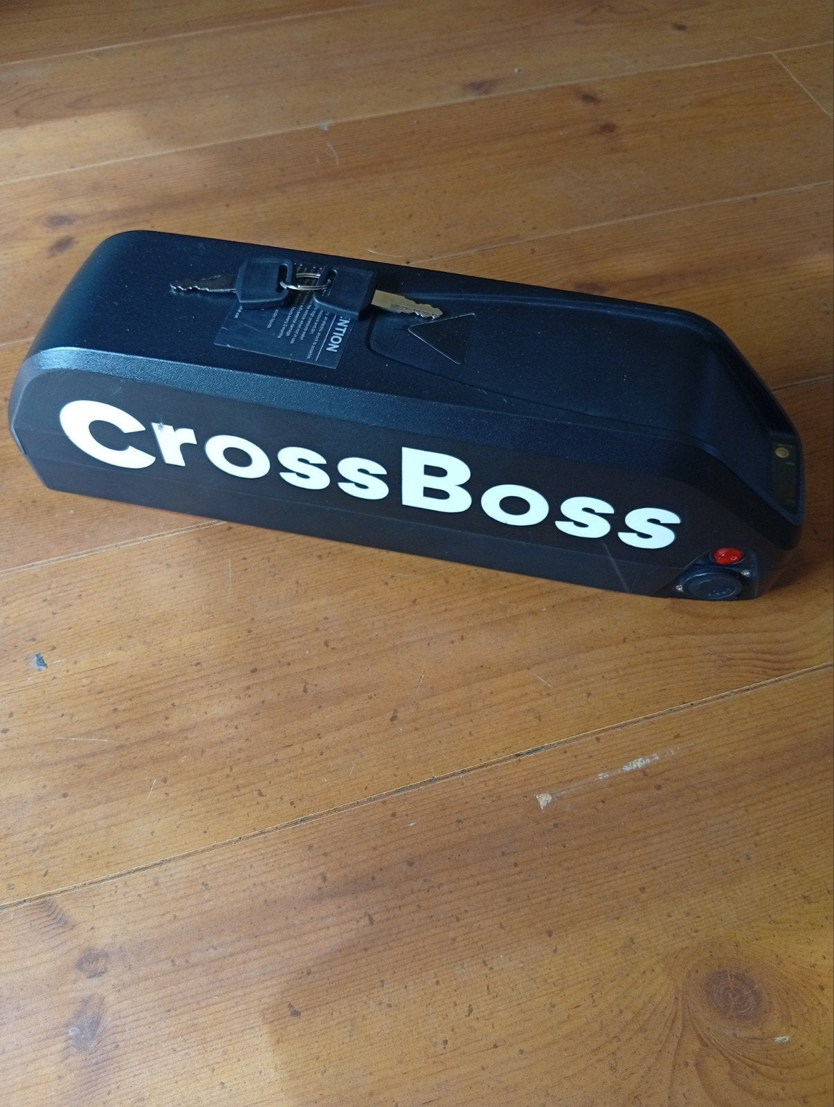 CrossBoss E-bike Accu - Zo goed als nieuw, Zo goed als nieuw