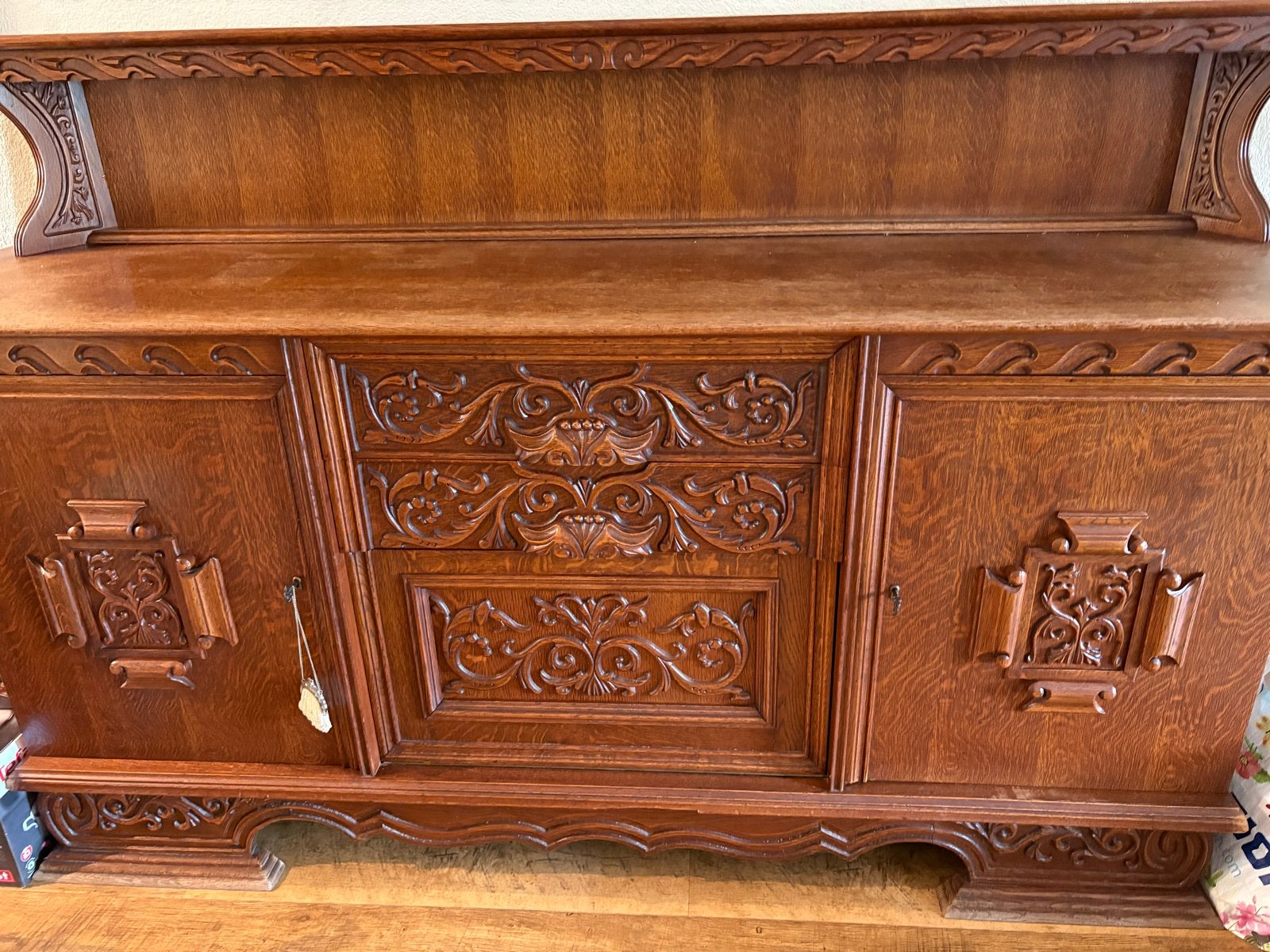 Antiek Eiken Dressoir, Antiek en Kunst, Ophalen