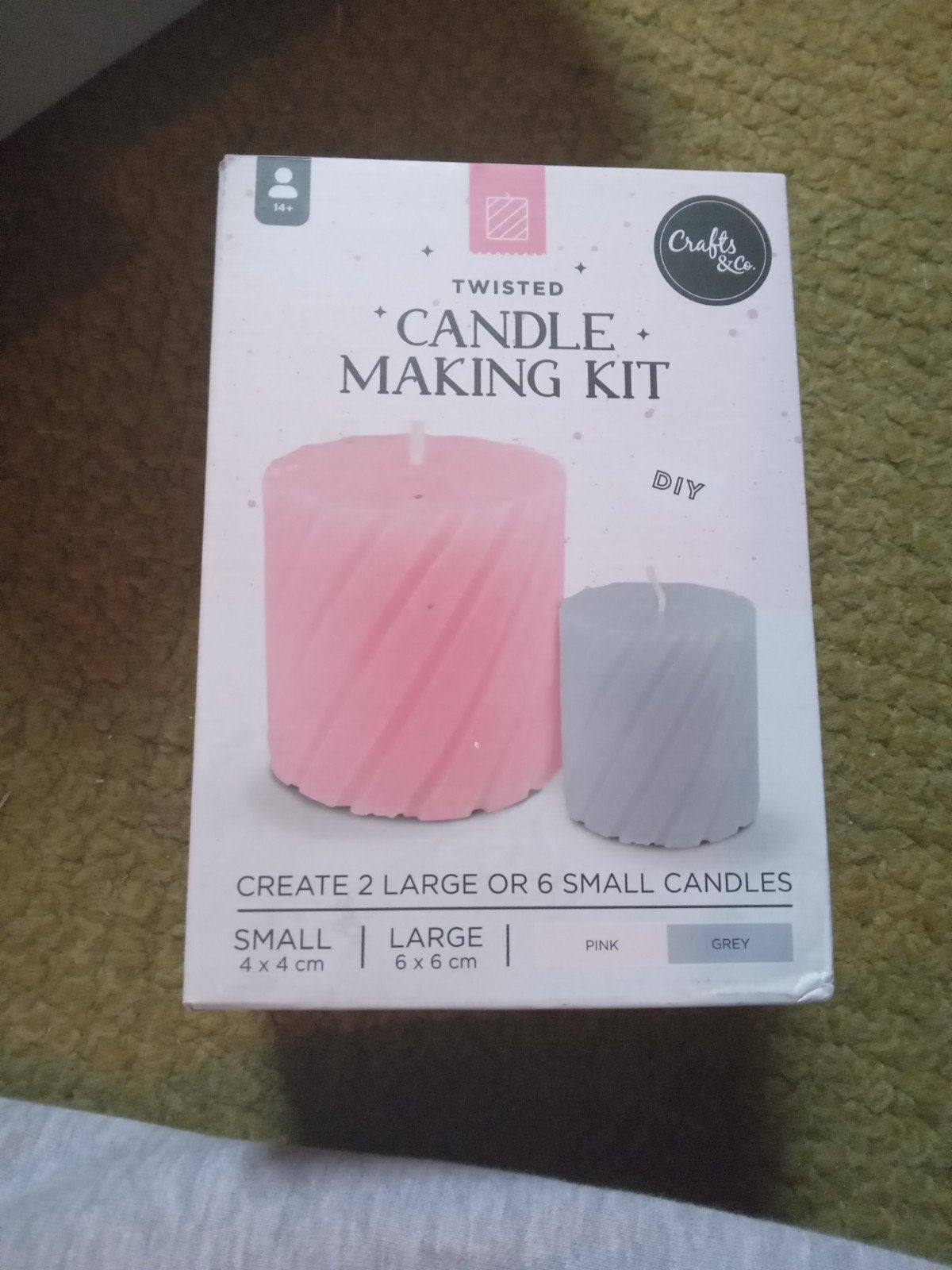 DIY Kaarsen Maakset - Twisted Candle Making Kit, Ophalen, Nieuw, Knutselwerk