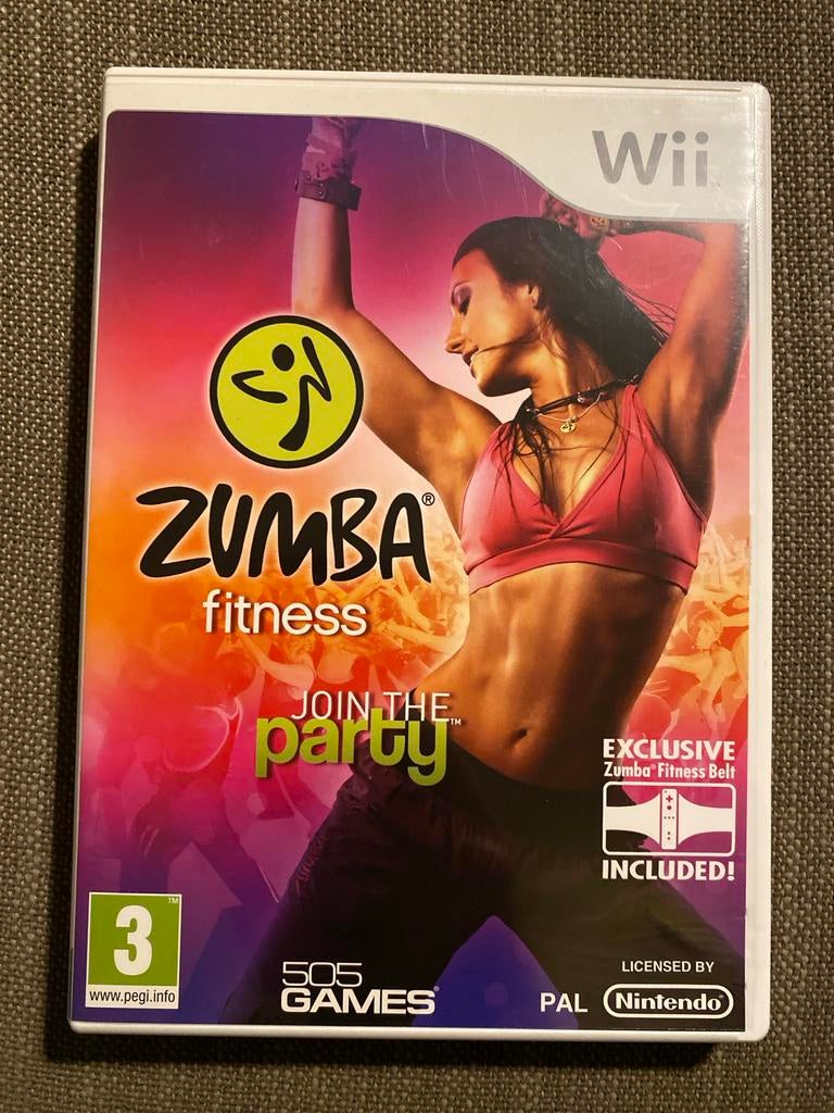 Zumba Fitness Wii - Dans en Fitness Game met Riem, Spelcomputers en Games, Games | Nintendo Wii, Eén computer, Ophalen of Verzenden