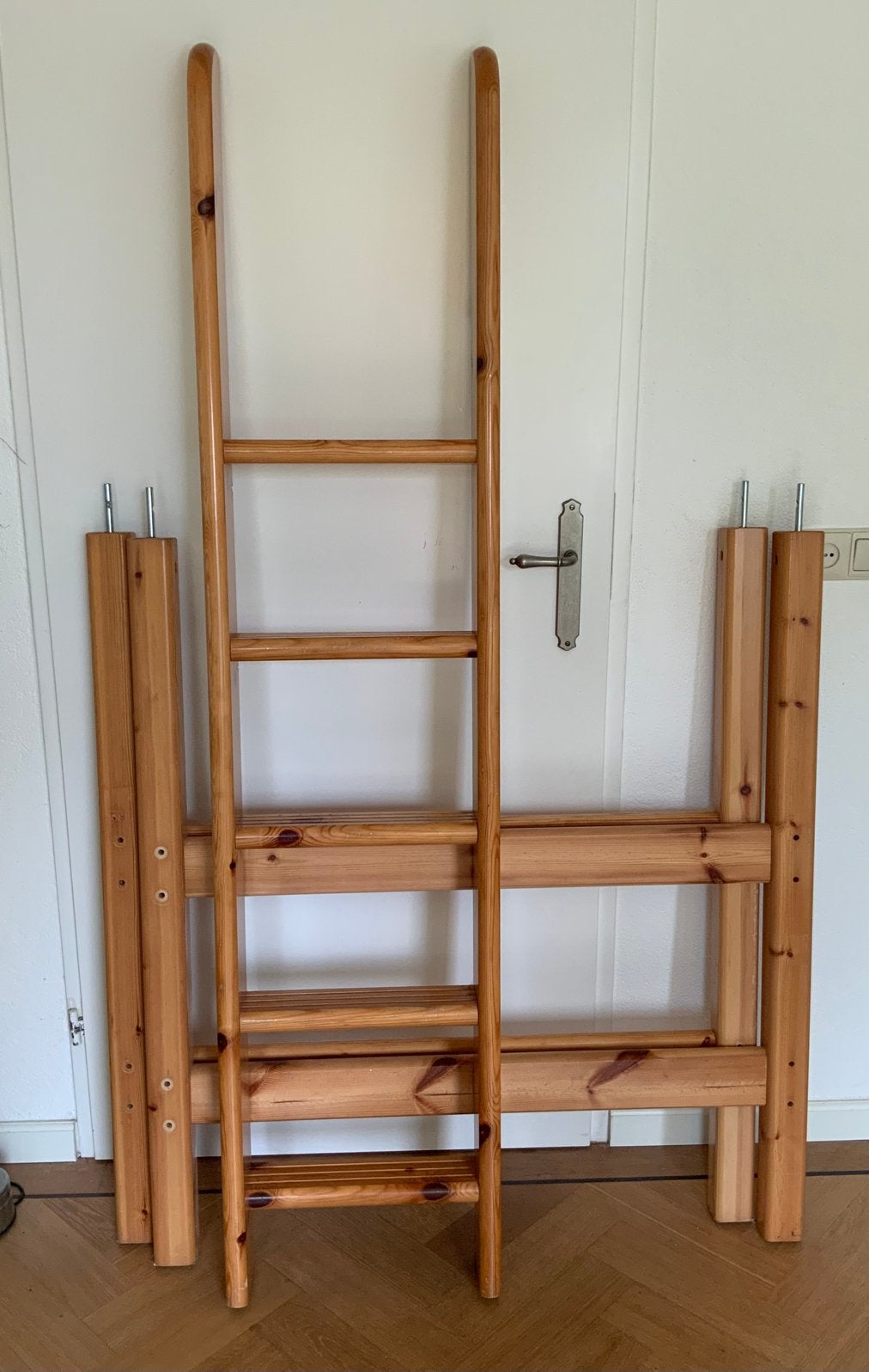 FLEXA Classic - Poten en ladder voor hoogslaper - 184cm!!!, Kinderen en Baby's, Kinderkamer | Stapelbedden en Hoogslapers, Ophalen