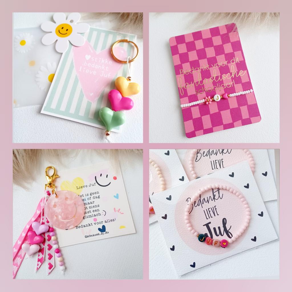 Betaalbare Juffenbedankjes ♡♡♡ Einde Schooljaar & Juffendag, Hobby en Vrije tijd, Kaarten | Zelfgemaakt, Ophalen of Verzenden