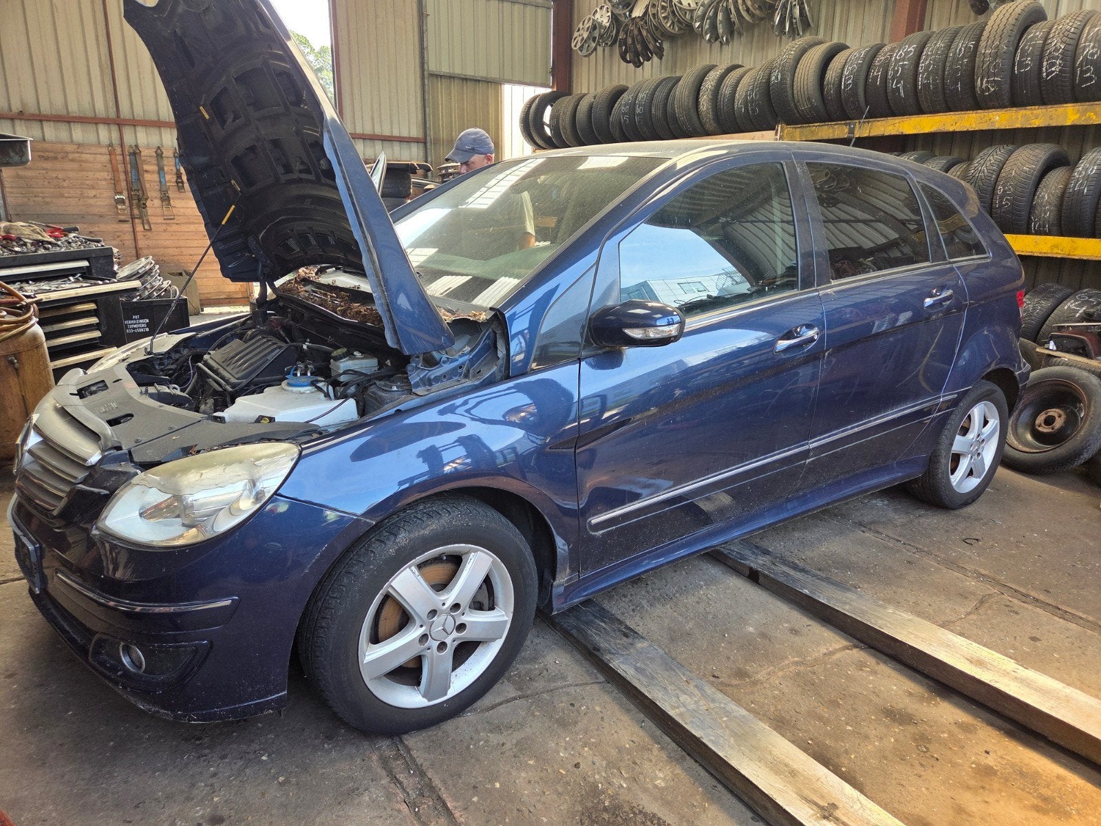 diversen onderdelen mercedes b180 cdi, Ophalen, Gebruikt, Deur, Mercedes-Benz