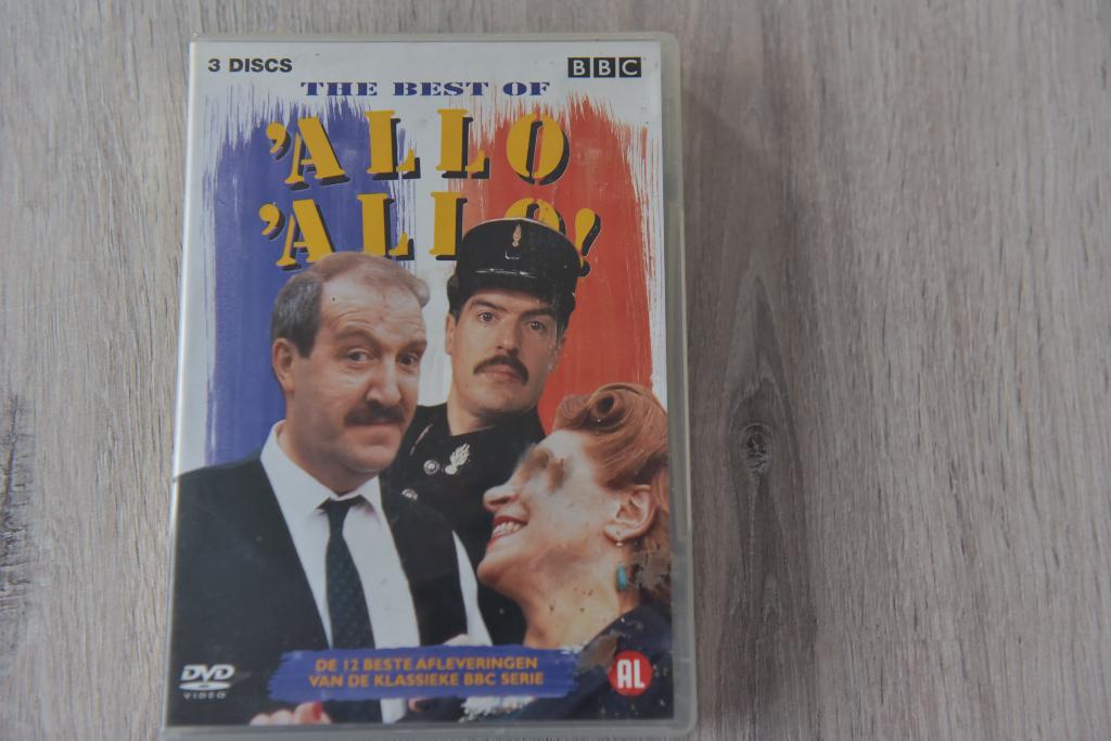 ALLO ALLO -- DE BEST OF -- 3DVDbox, Cd's en Dvd's, Dvd's | Tv en Series, Alle leeftijden, Verzenden, Zo goed als nieuw, Komedie