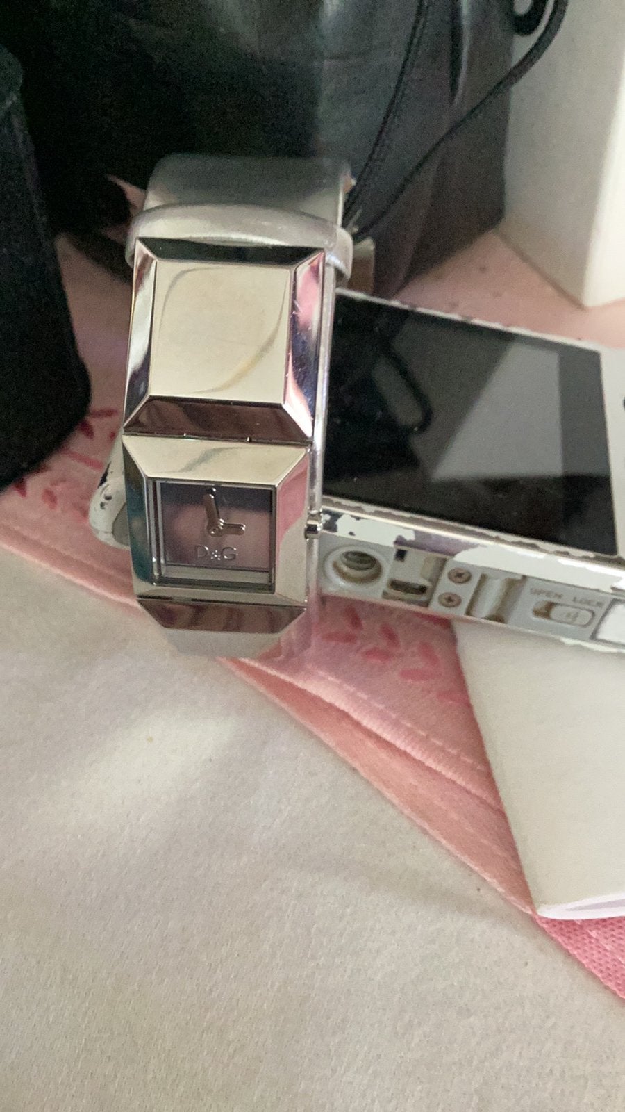 Dolce & cabanna. Armband horloge, Verzenden, Zo goed als nieuw