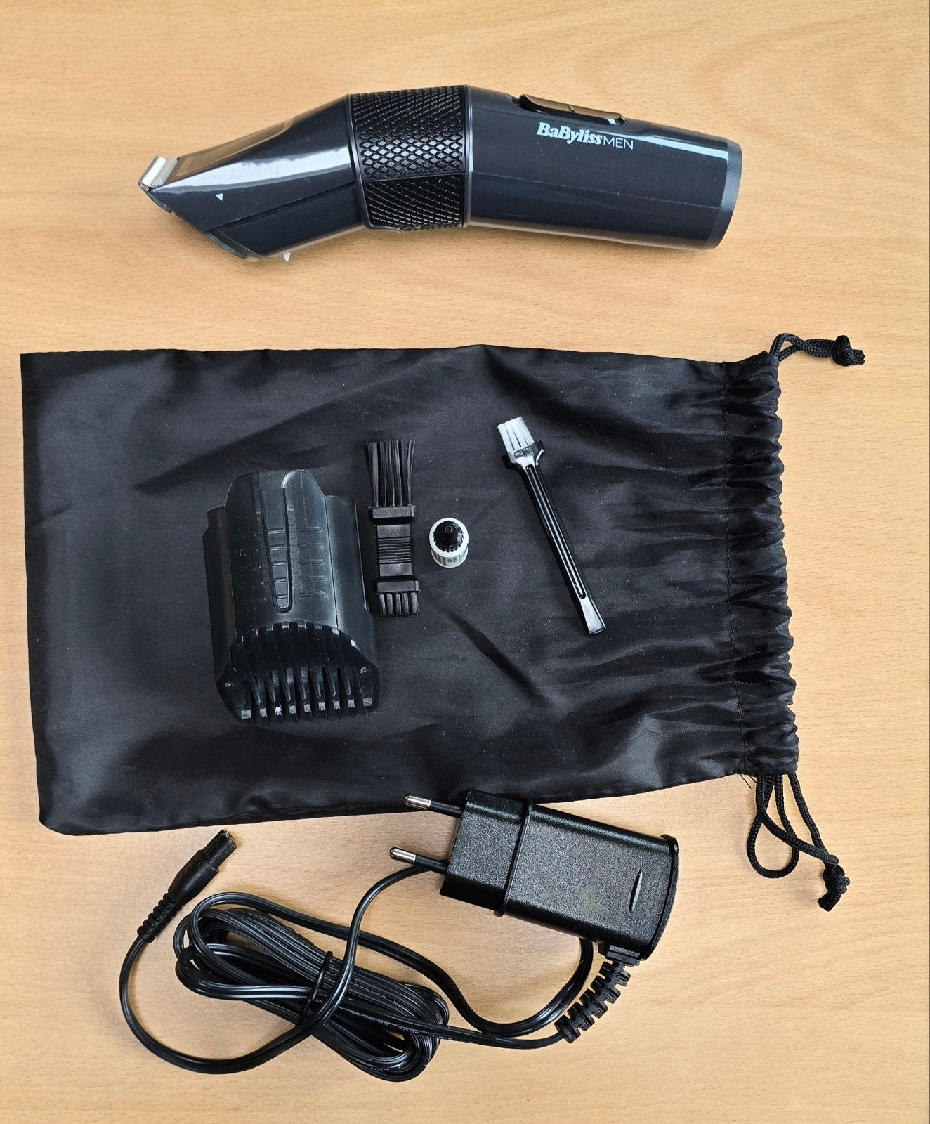 BaBylissMEN Tondeuse/Trimmer met accessoires, Ophalen of Verzenden, Gebruikt, Scheren en Epileren