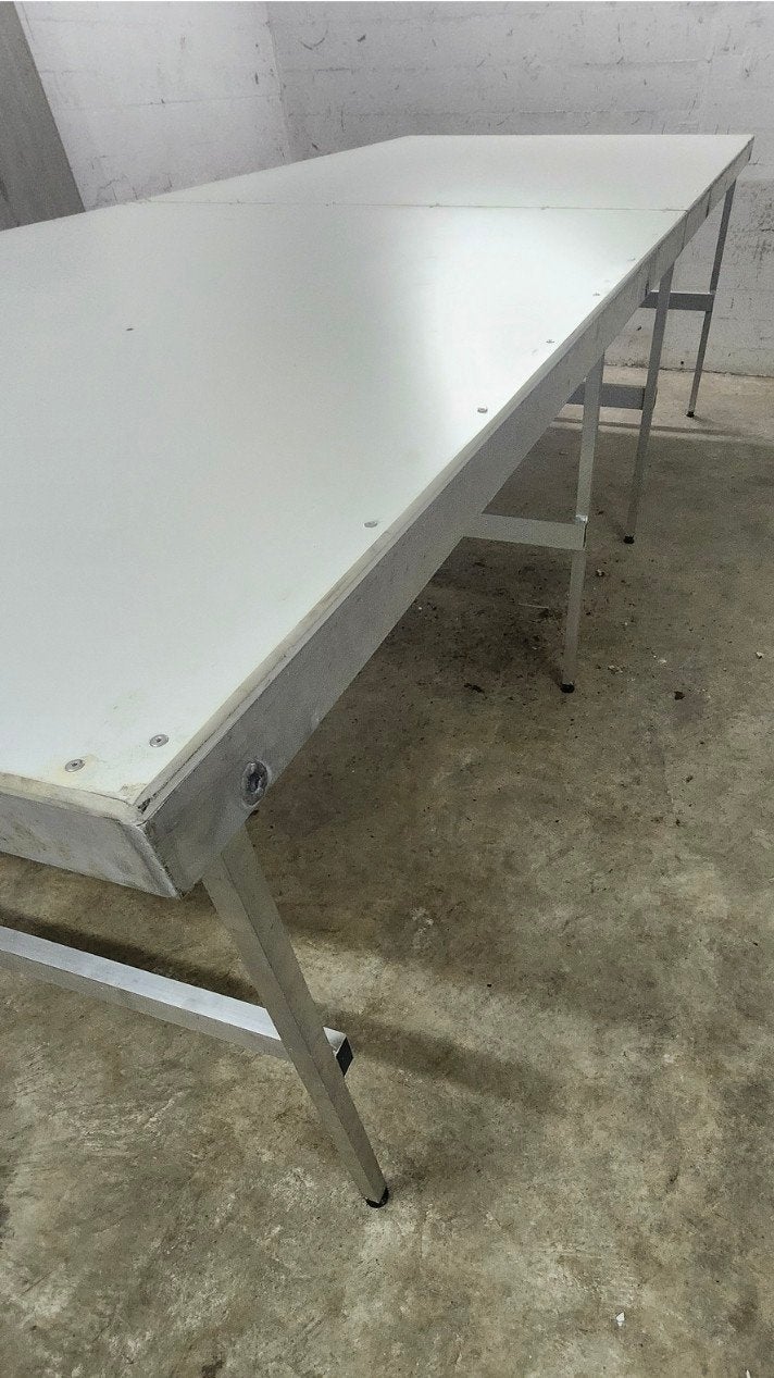 Opvouwbare Tafel voor Modelspoor Treinen - 400x150 cm, Ophalen