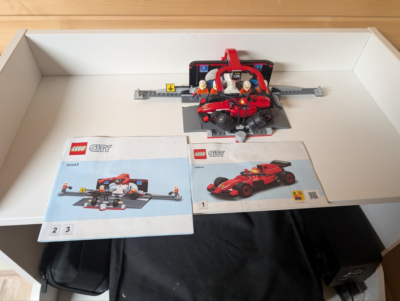 LEGO City 60443 Raceauto en Pitstop, Compleet, City, Lego, Ophalen of Verzenden