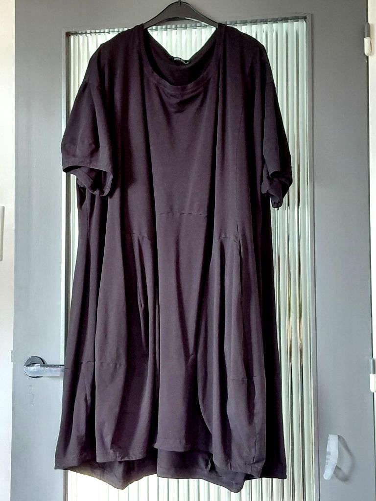 Rundholz Mainline zwarte ballonjurk oversized M., Verzenden, Nieuw, Zwart, Jurk