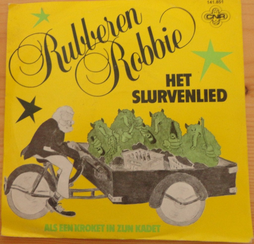 Rubberen Robbie > Het slurvenlied, Cd's en Dvd's, Ophalen of Verzenden, Gebruikt, 7 inch, Nederlandstalig