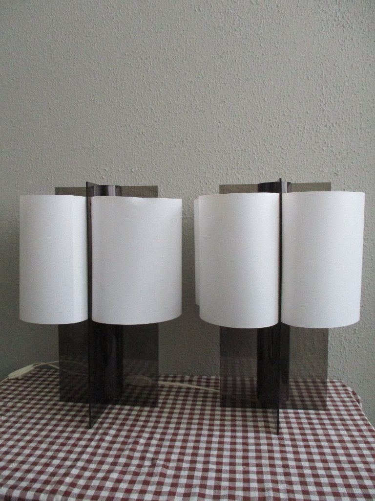 Twee Vintage Deens Design Lampen Brylle Jacobsen, Verzamelen, Ophalen, Huis en Inrichting