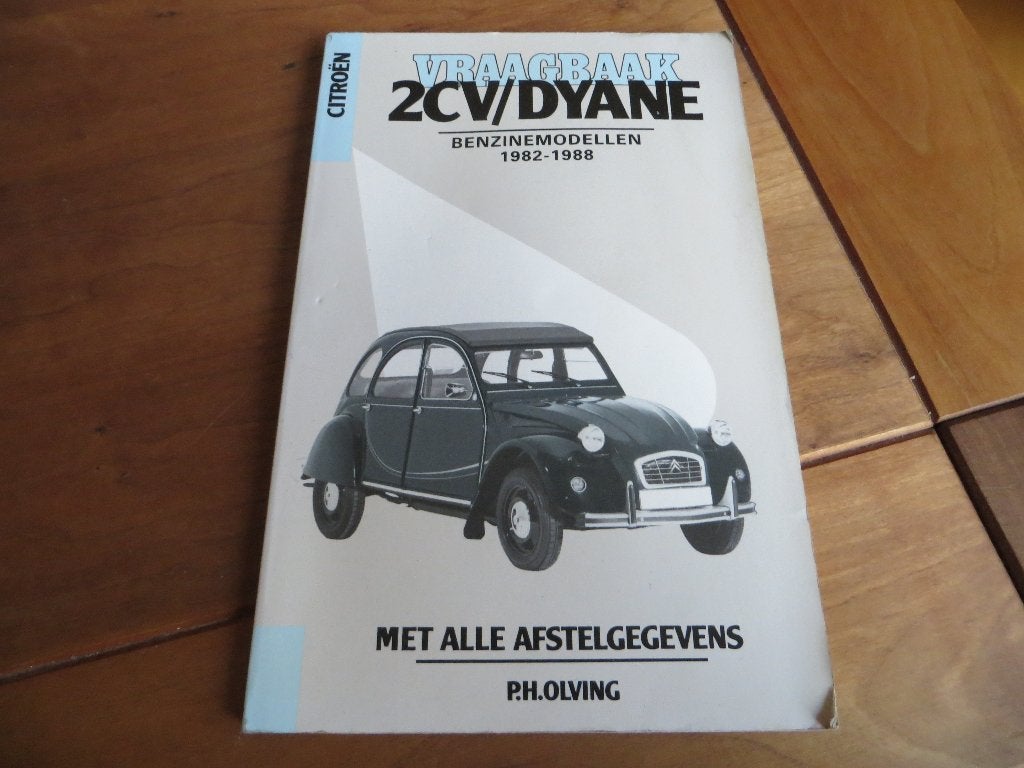 Vraagbaak Citroen 2CV, Citroen Dyane, Acadiane 1982-88 mooi!, Auto diversen, Ophalen of Verzenden