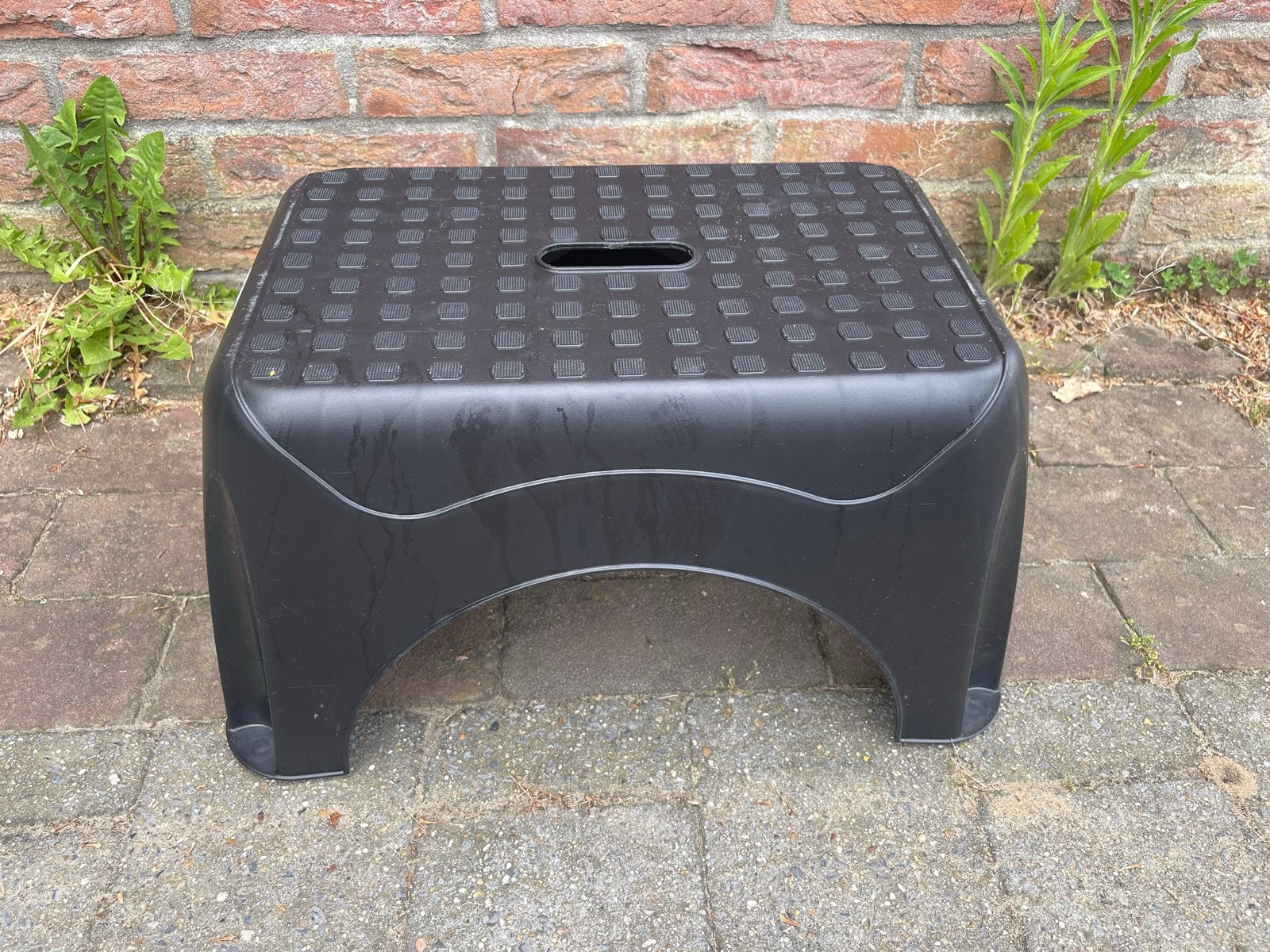 STARPLAST Opstapje Zwart - Stevig en Veilig, Nieuw, Ophalen, Gebruikt, Kunststof