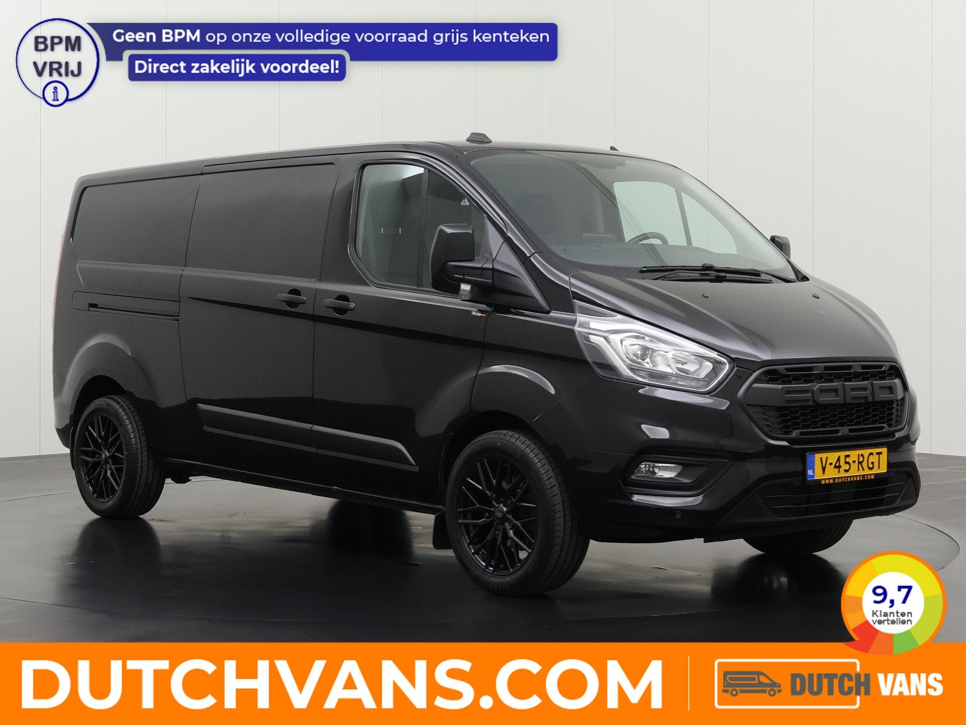 Ford Transit Custom 2.0TDCi 130PK Lang Raptor Sport | Leder, Voorwielaandrijving, 15 km/l, Gebruikt, 4 cilinders