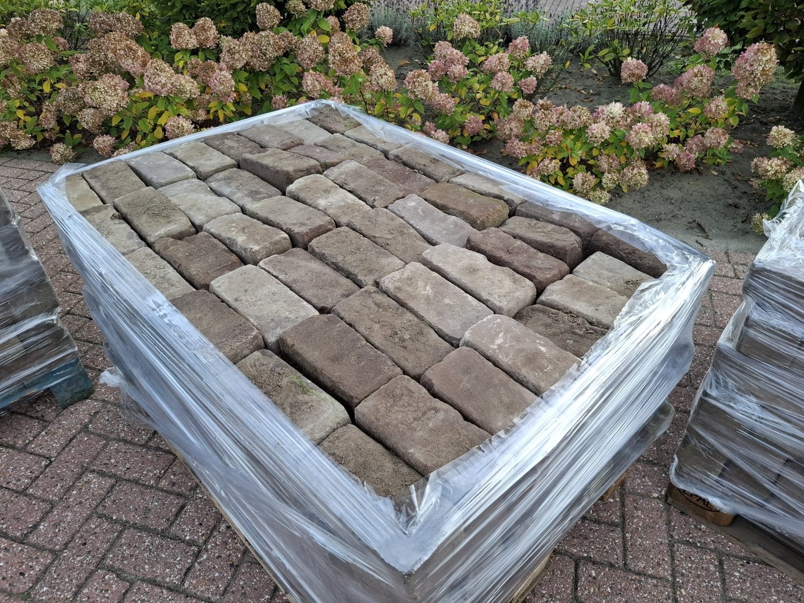 18m² Oud gebakken klinkers, Ophalen, Gebruikt, Keramiek, Klinkers