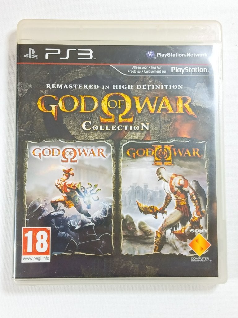 God of War Collection - PS3 - PAL - Compleet - CIB, Spelcomputers en Games, Games | Sony PlayStation 3, Zo goed als nieuw, Avontuur en Actie