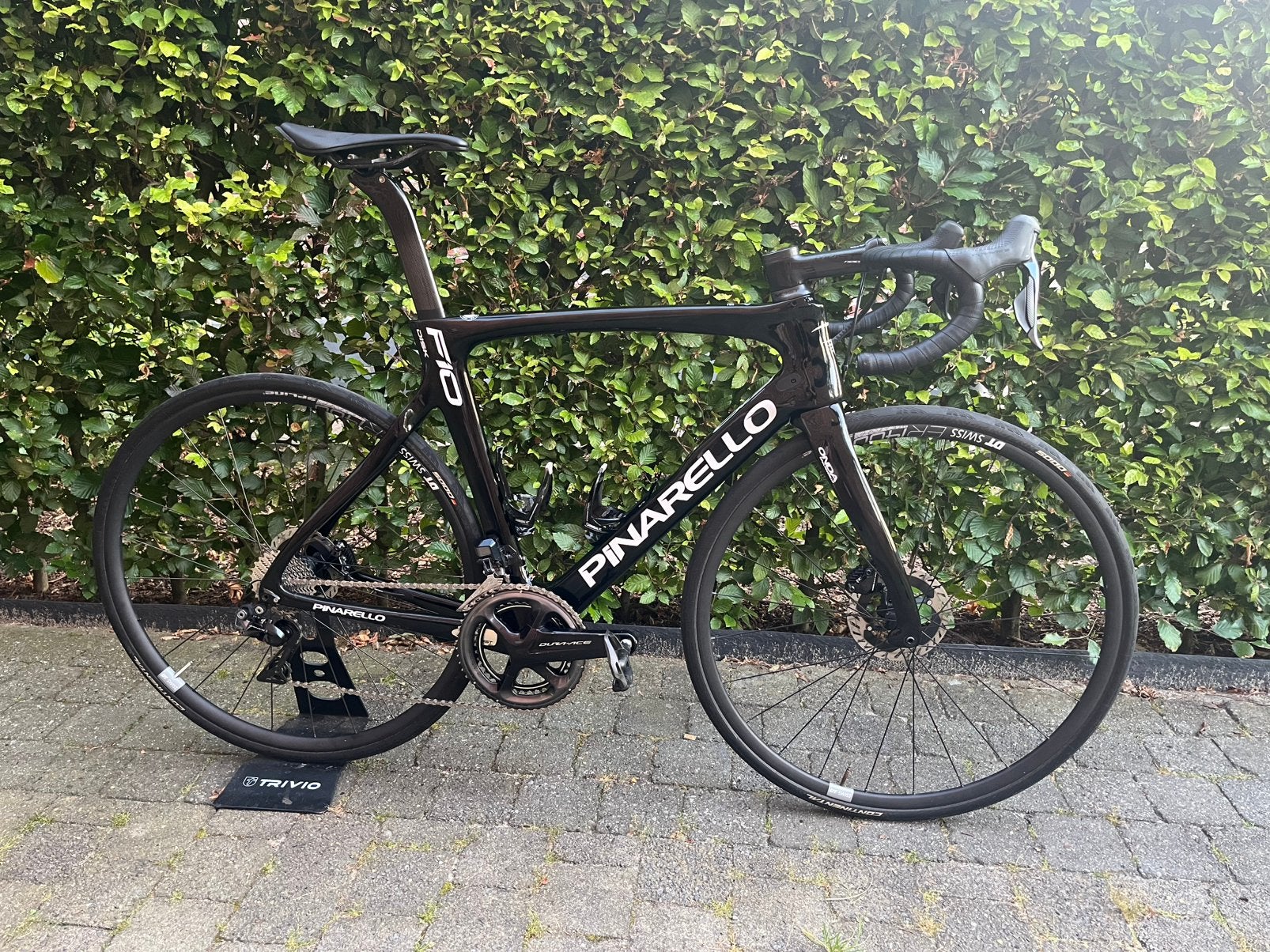 Pinarello Dogma F10 disc met shimano Dura-Ace di2, Fietsen en Brommers, Carbon, Zo goed als nieuw, Meer dan 20 versnellingen, 53 tot 57 cm