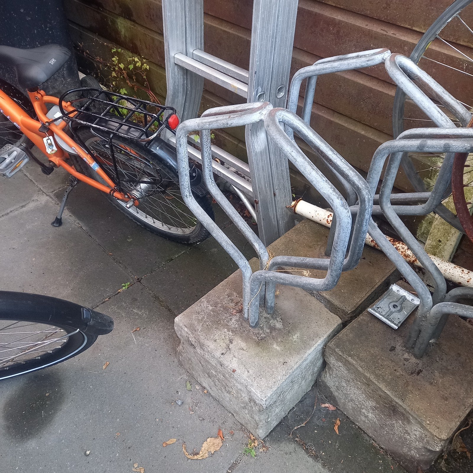 Fietsenrek, Ophalen, Gebruikt