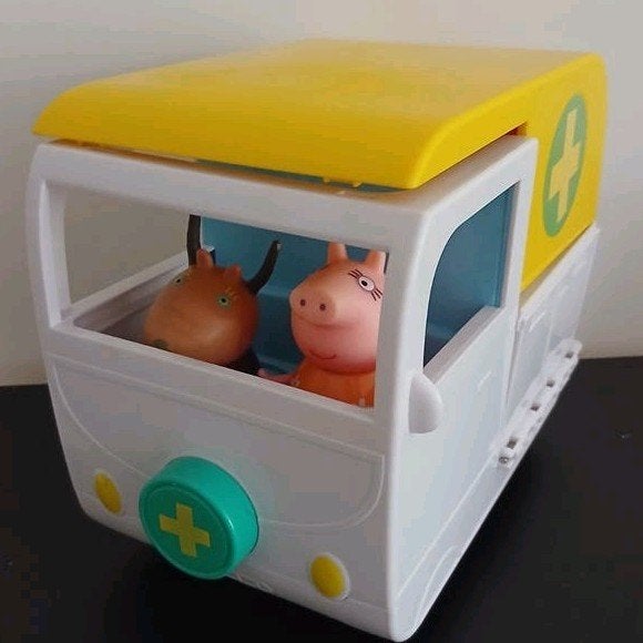 Peppa Pig Ambulance ziekenhuis speelset, Ophalen of Verzenden, Gebruikt