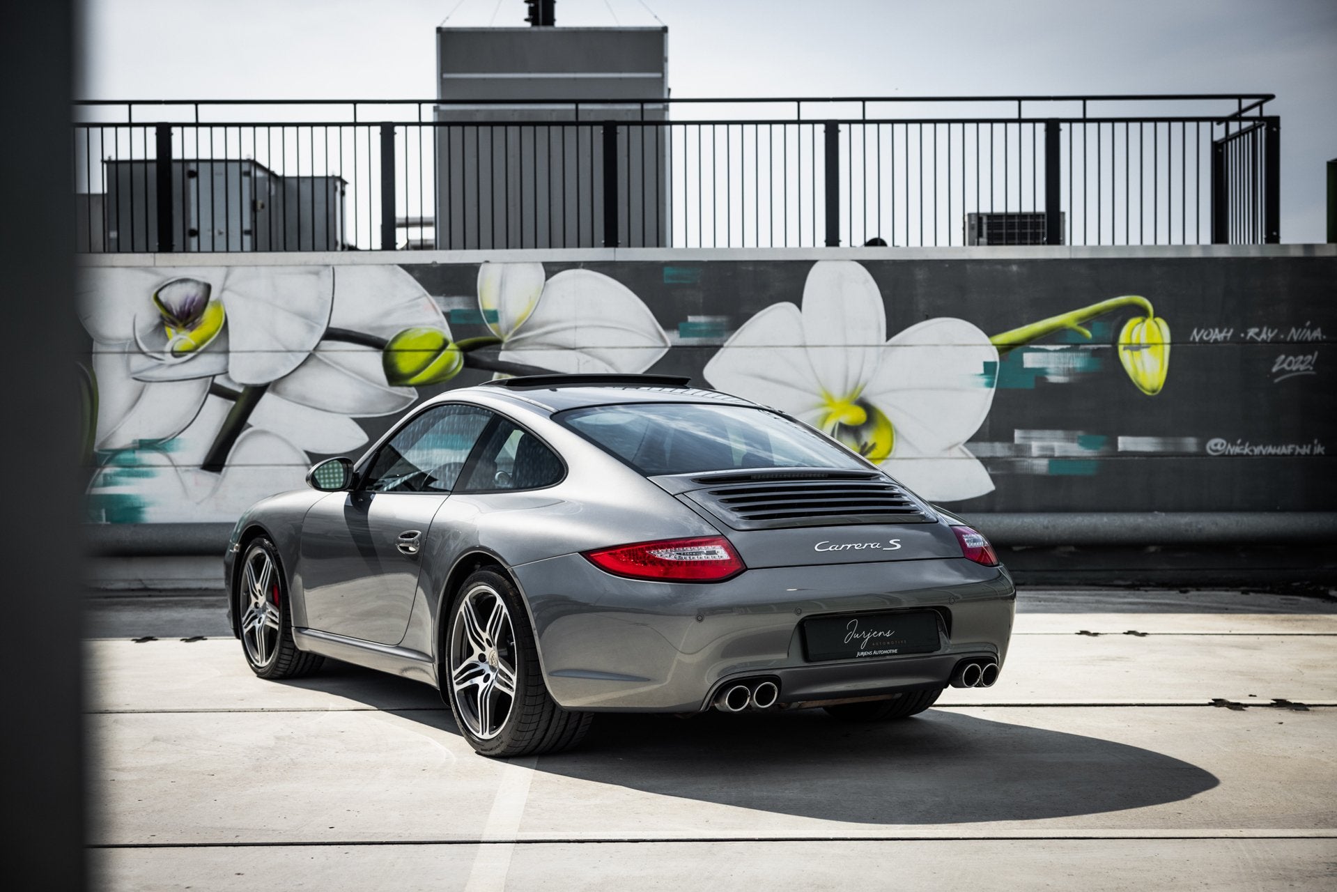 Porsche 911 3.8 Carrera S Manual (385pk) 19" Turbo | Sport C, Auto's, Automatische klimaatregeling, Achterwielaandrijving, Gebruikt