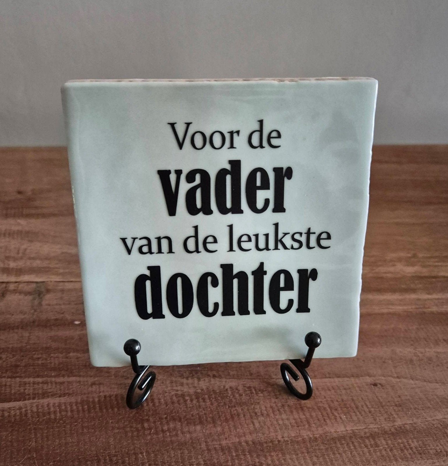Vaderdag tegeltjes, Ophalen, Nieuw