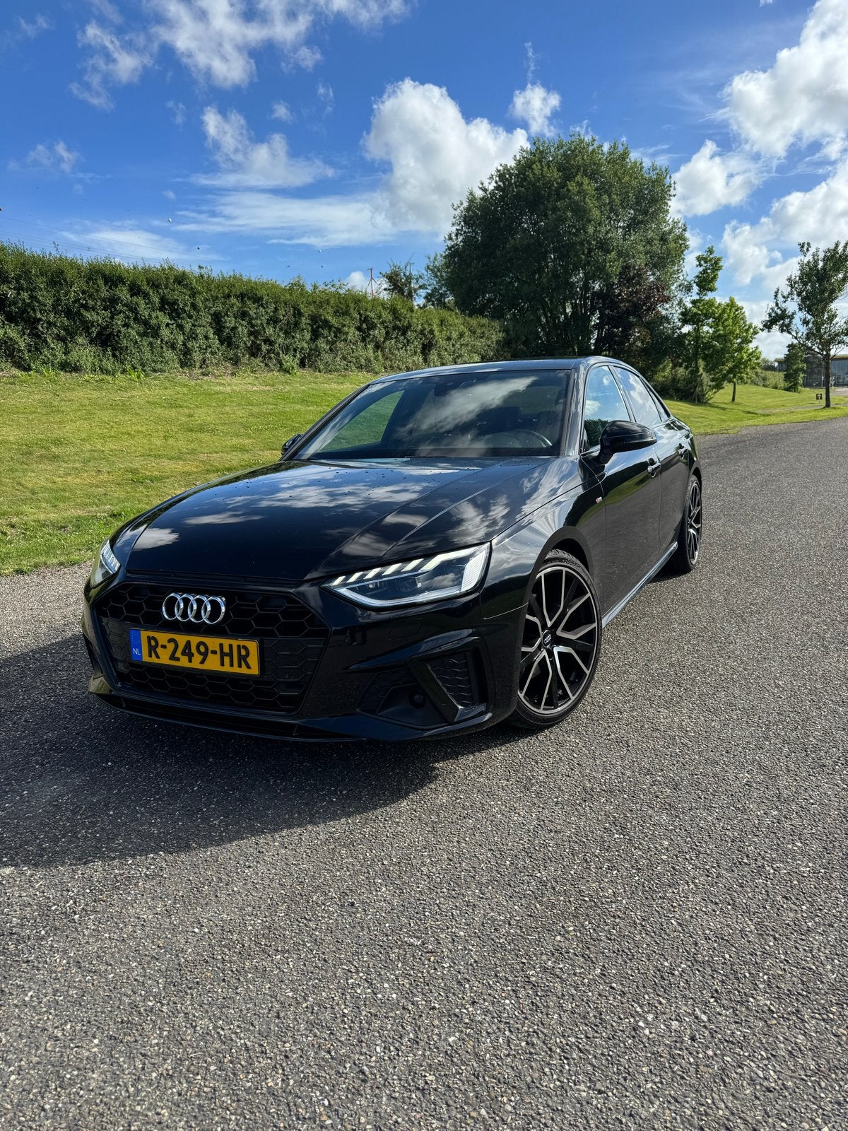 Audi A4 35 Tfsi Mhev 150pk Stronic 2019 Zwart, Auto's, Audi, Particulier, A4, Hybride Elektrisch/Benzine, Euro 6, C, Sedan, Automaat