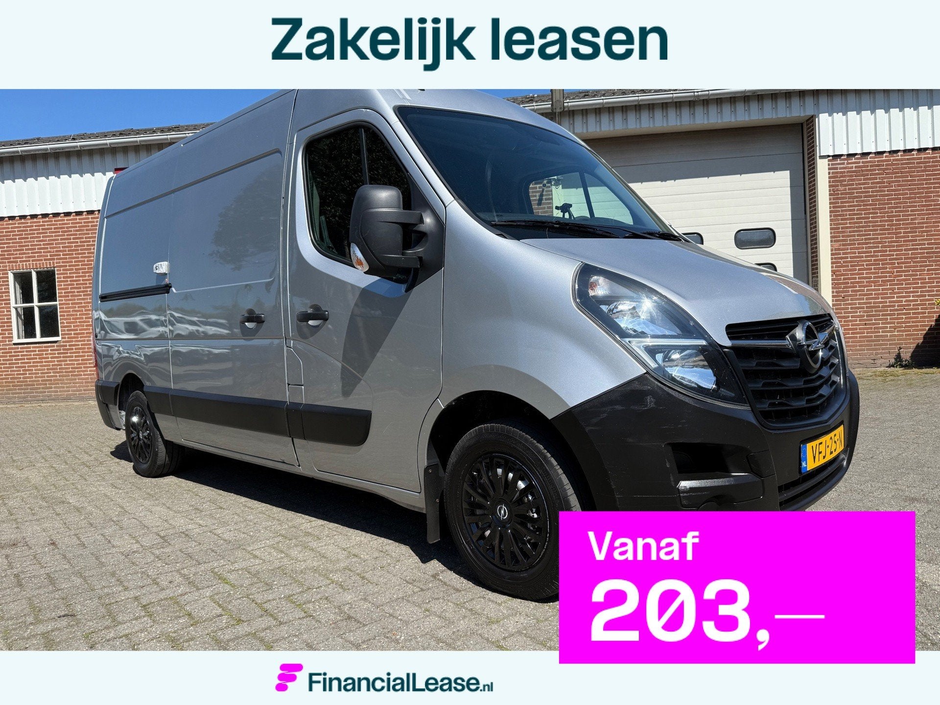 Opel Movano 2.3 Turbo L2H2 airco cruise euro 6 136PK, Voorwielaandrijving, 136 pk, Gebruikt, Euro 6