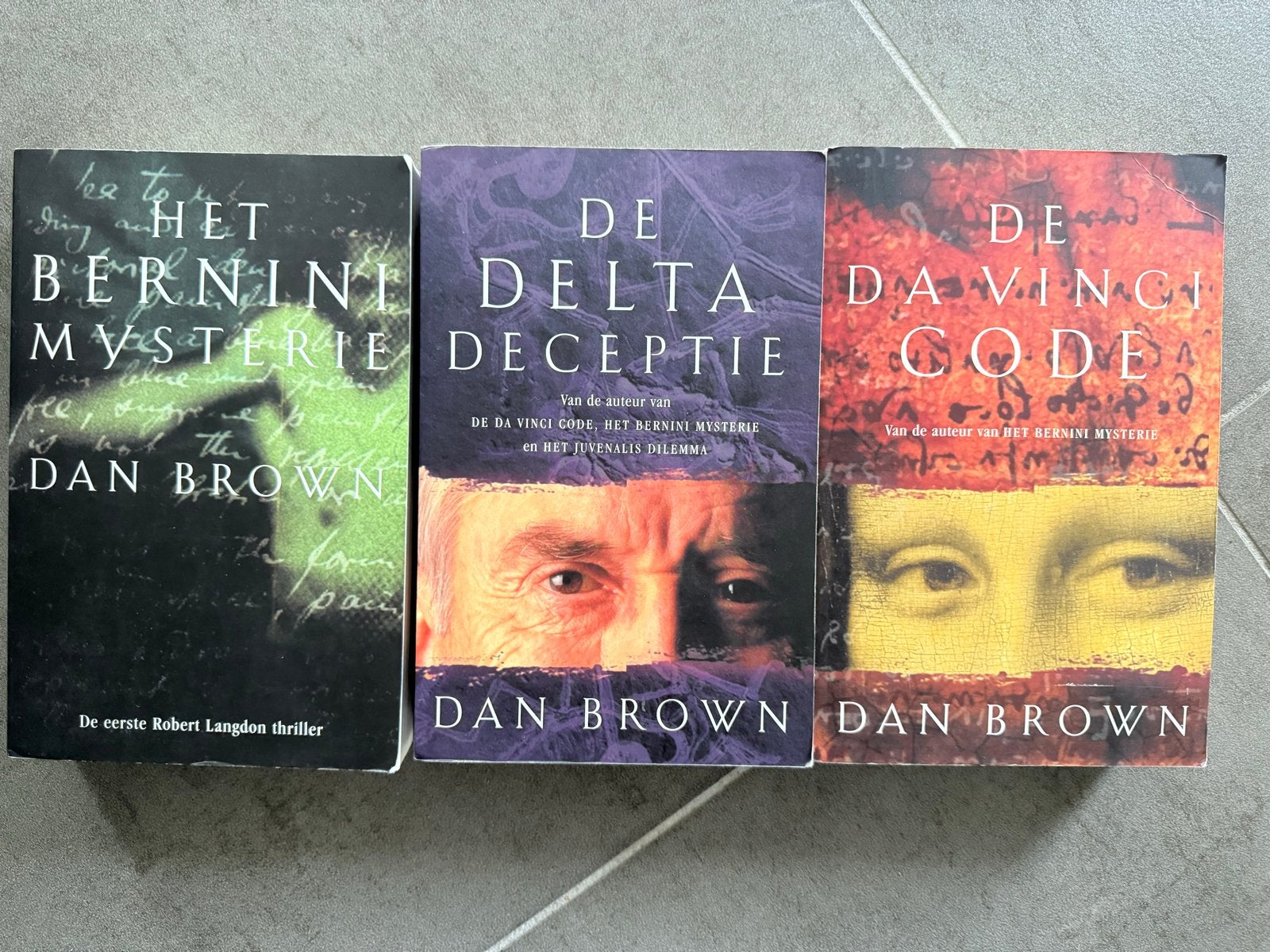 Dan Brown Thriller Boeken: Het Bernini Mysterie, De Delta De, Ophalen, Gelezen, Nederland