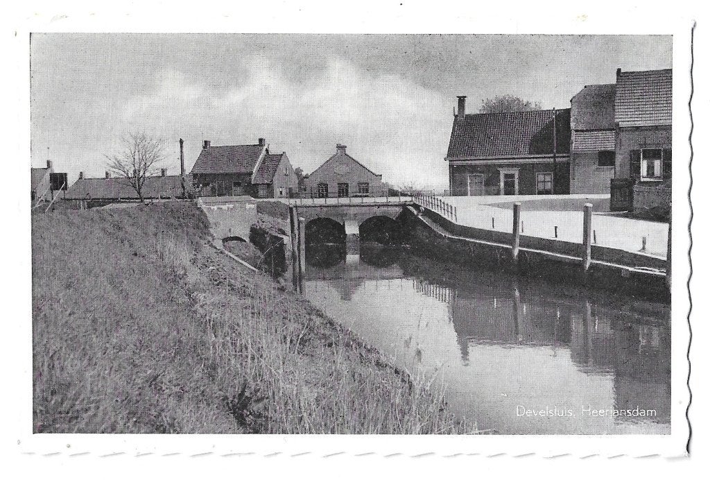AK Heerjansdam - Develsluis, Verzenden, Voor 1920, Ongelopen, Zuid-Holland