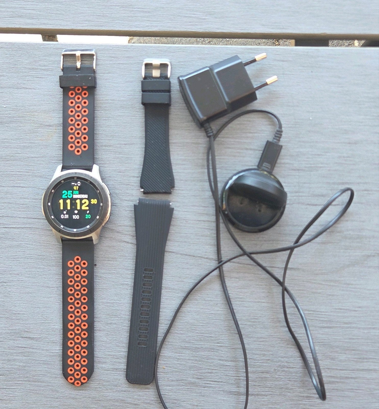 Samsung Galaxy Watch, Ophalen of Verzenden, Zwart, Android
