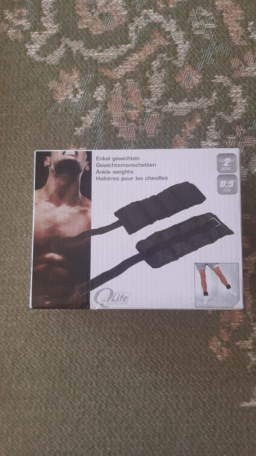 Enkelgewichten 0,5 kg - Nieuw in doos, Sport en Fitness, Ophalen, Nieuw, Armen, Overige typen