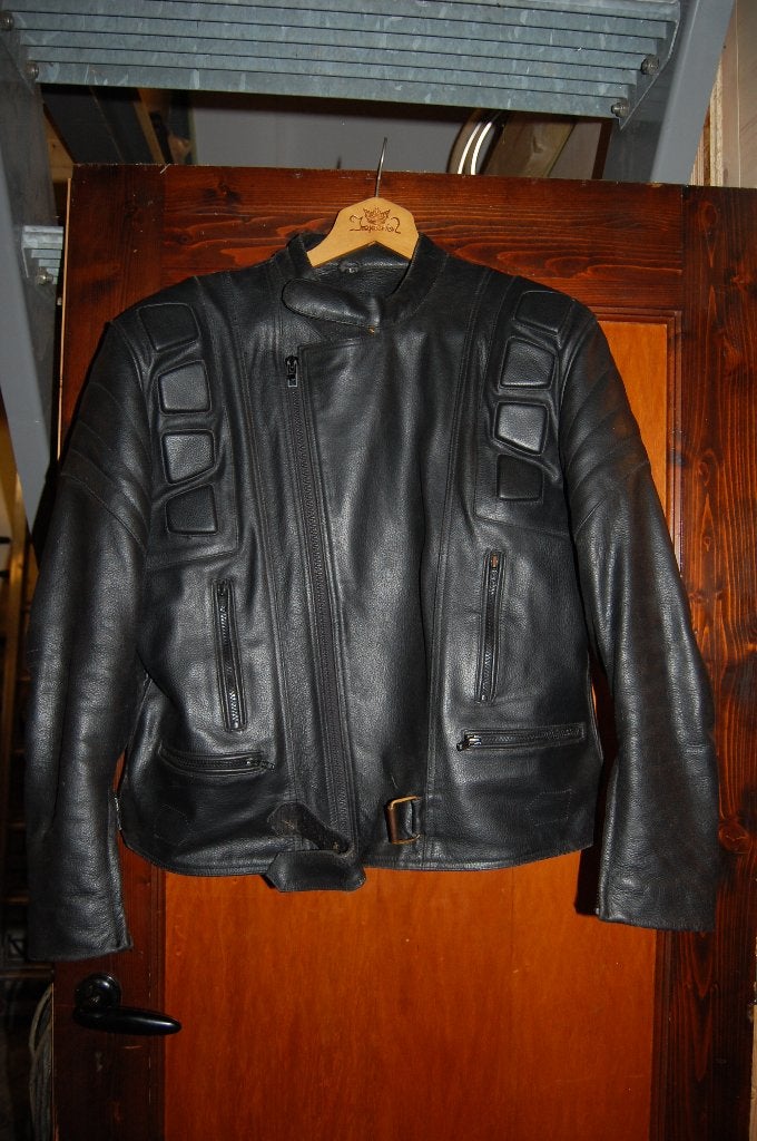 lederen combi en rug protector, Motoren, Ophalen of Verzenden, Tweedehands, Dames, Combipak