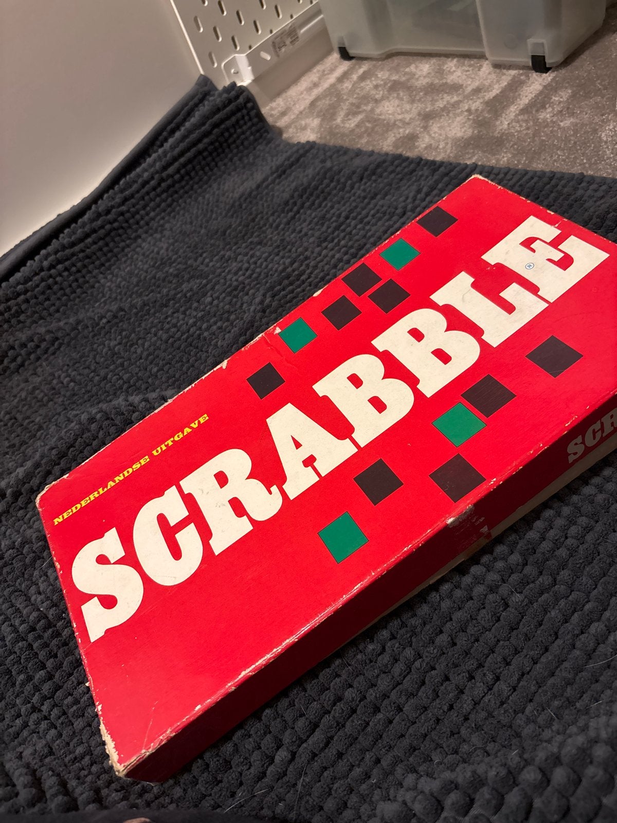 Vintage Scrabble Bordspel - Nederlandse Uitgave, Drie of vier spelers, Ophalen, Zo goed als nieuw