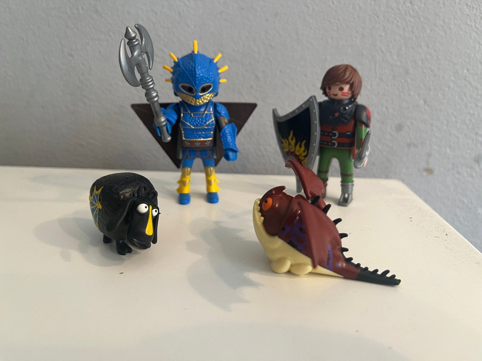 Playmobil How to Train Your Dragon Astrid en Hikkie, Ophalen of Verzenden, Gebruikt, Jongen of Meisje