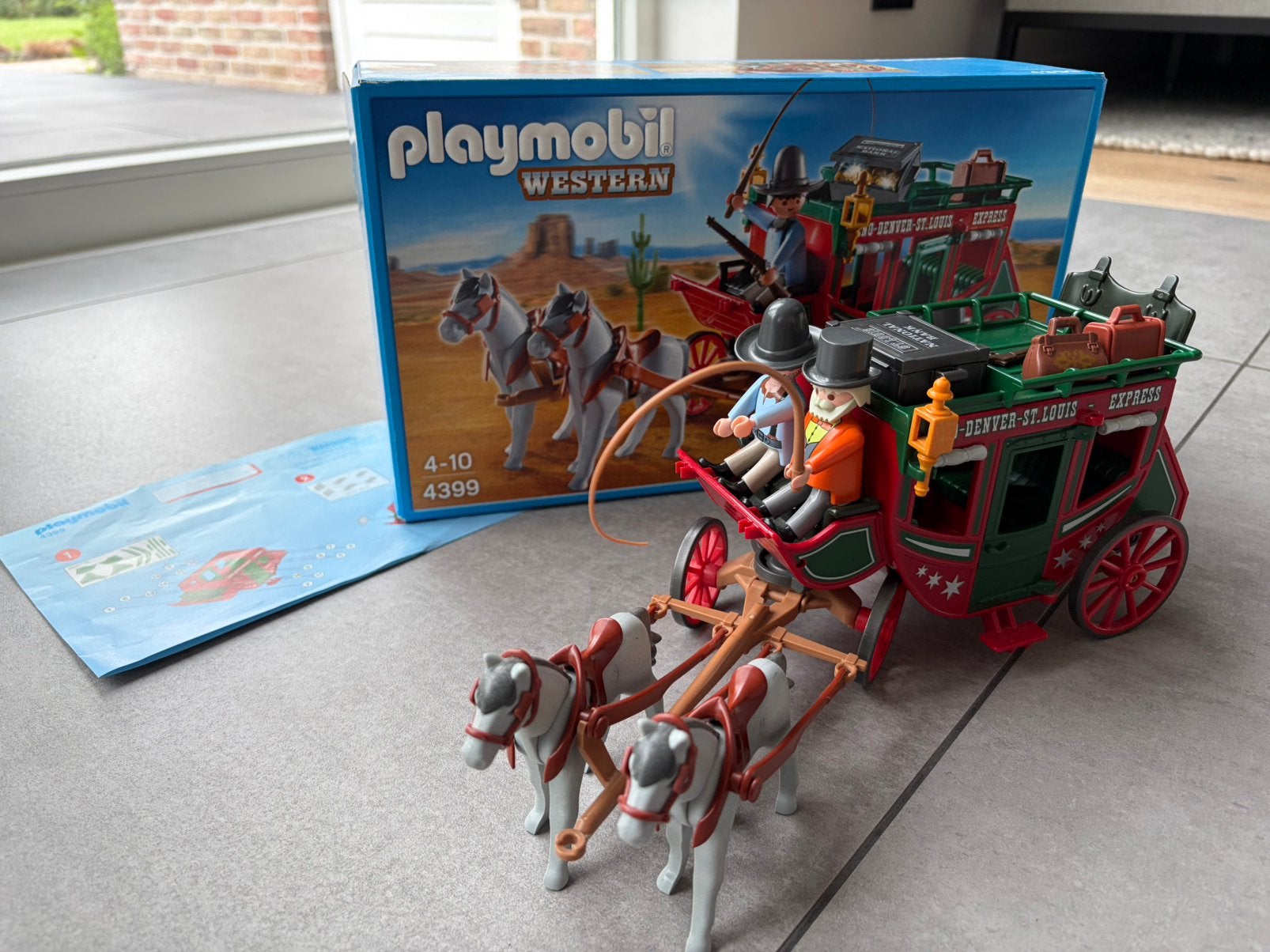 Playmobil Western 4399 compleet, Ophalen of Verzenden, Gebruikt