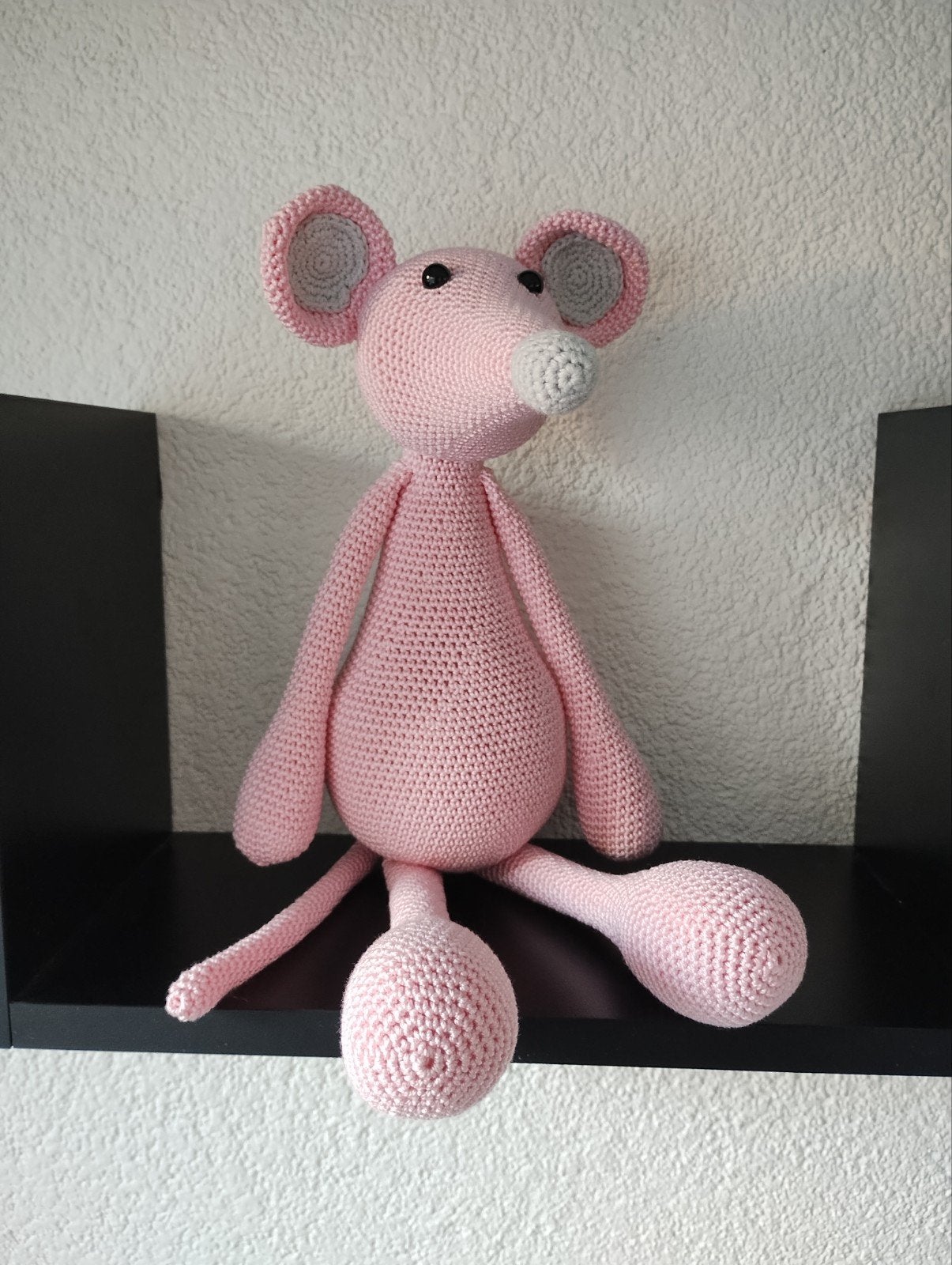 NIEUW Gehaakte muis, Ophalen of Verzenden, Nieuw, Kraamcadeau