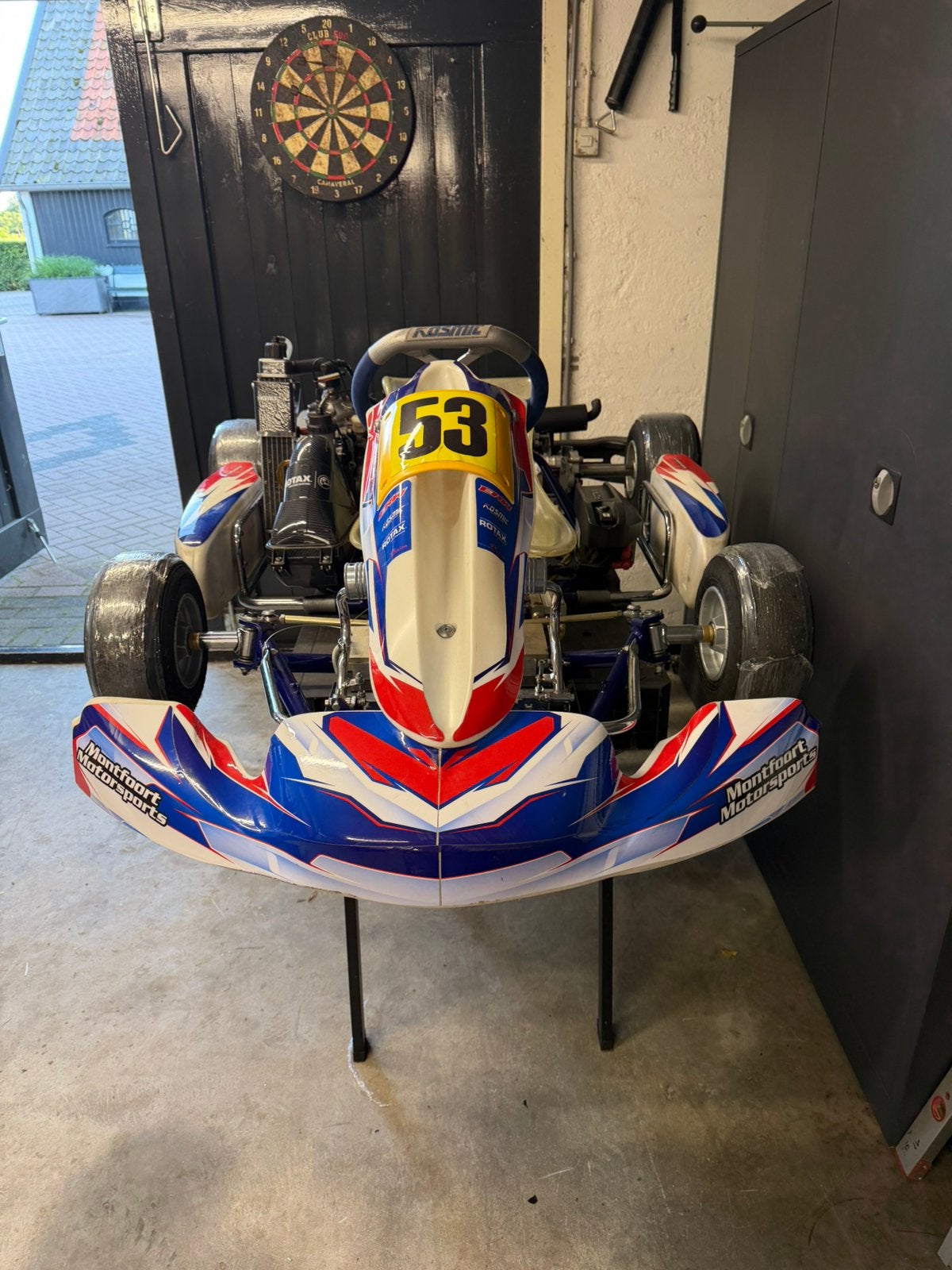 Otk kosmic mini met 2takt rotax micromax motor rij klaar, Ophalen, Gebruikt, Kart