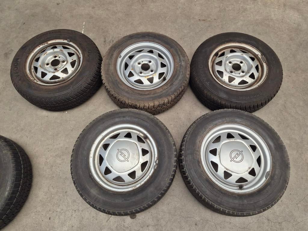 Opel Kadett E Club Velgen - Origineel, Ophalen, Gebruikt, Opel