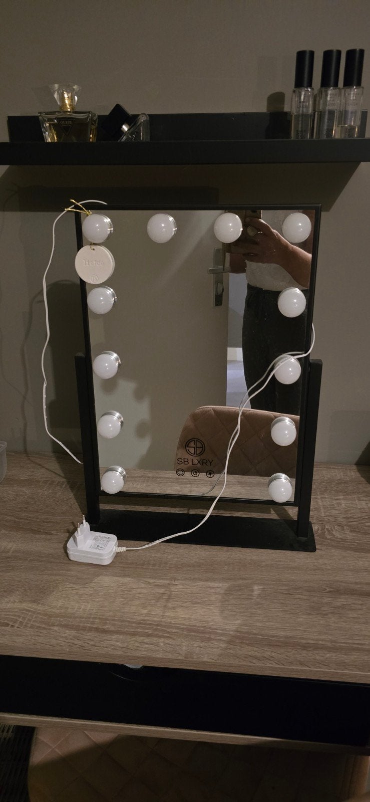 Make-up spiegel met verlichting, Ophalen, Minder dan 50 cm, Zo goed als nieuw, Minder dan 100 cm