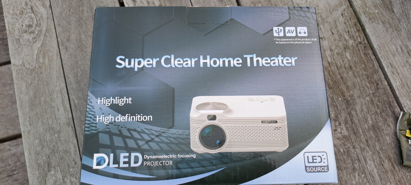 Nieuwe Super Clear Home Theater Projector - Model Z01, Audio, Tv en Foto, Beamers, HD (720), LED, Nieuw, Ophalen of Verzenden