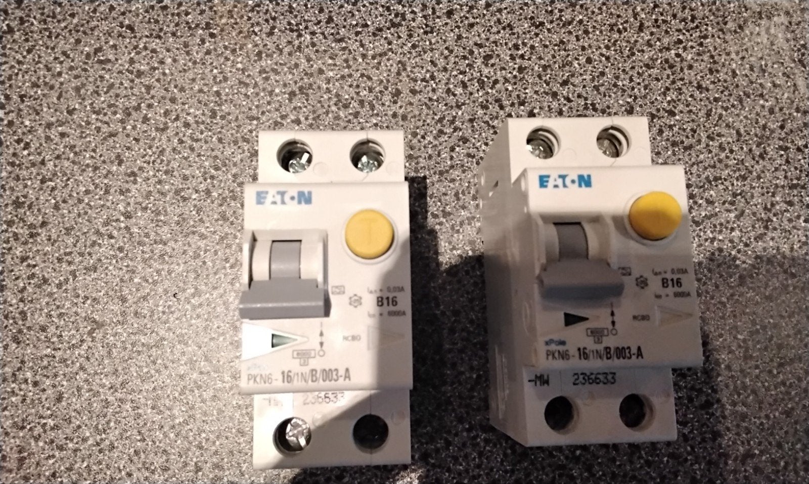 2 Eaton aardlekautomaten b16 nieuw, Ophalen, Nieuw, Overige typen