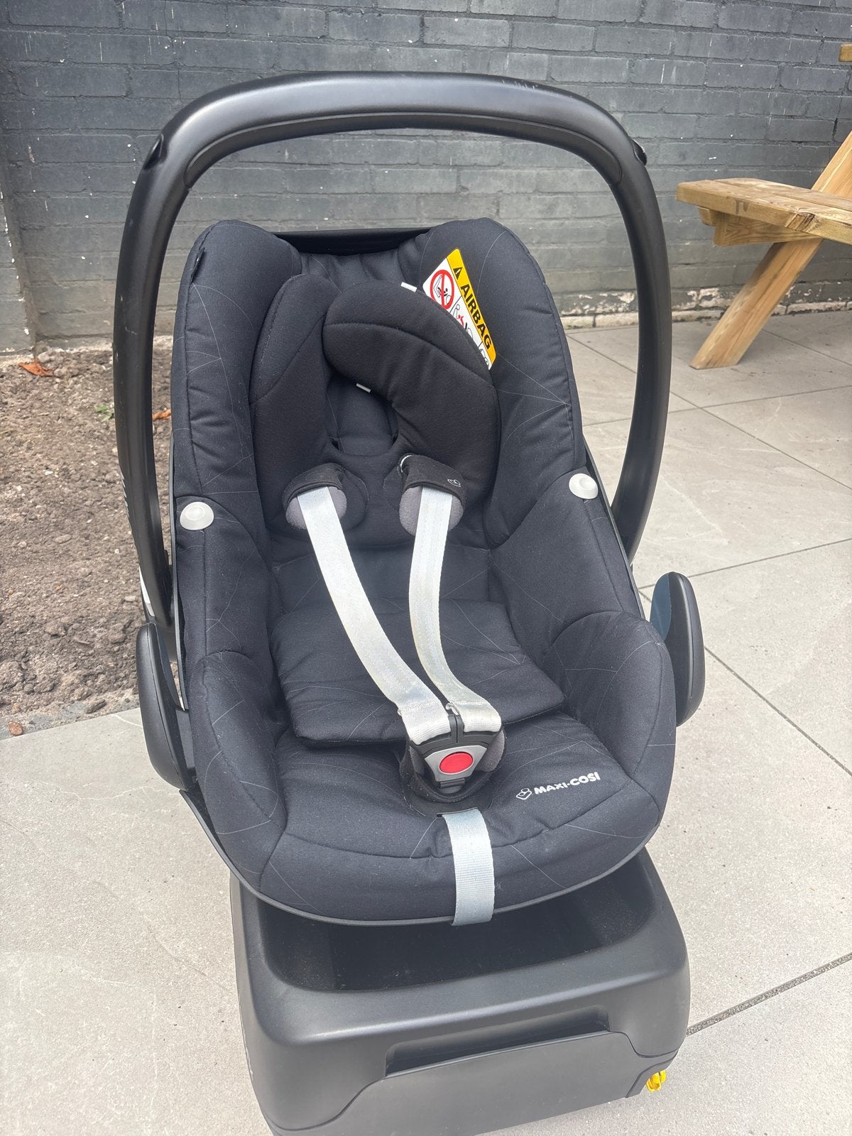 Maxi-Cosi FamilyFix autostoel met base, Ophalen, Zijbescherming, Zo goed als nieuw, Isofix