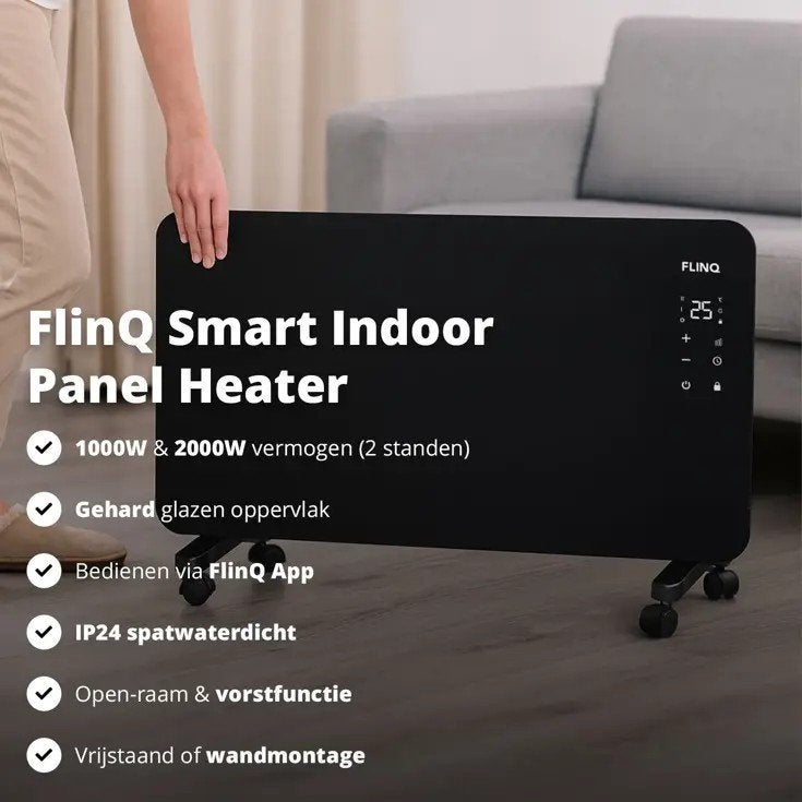 slimme paneel verwarming Flinq, Ophalen, 30 tot 80 cm, Radiator, Zo goed als nieuw