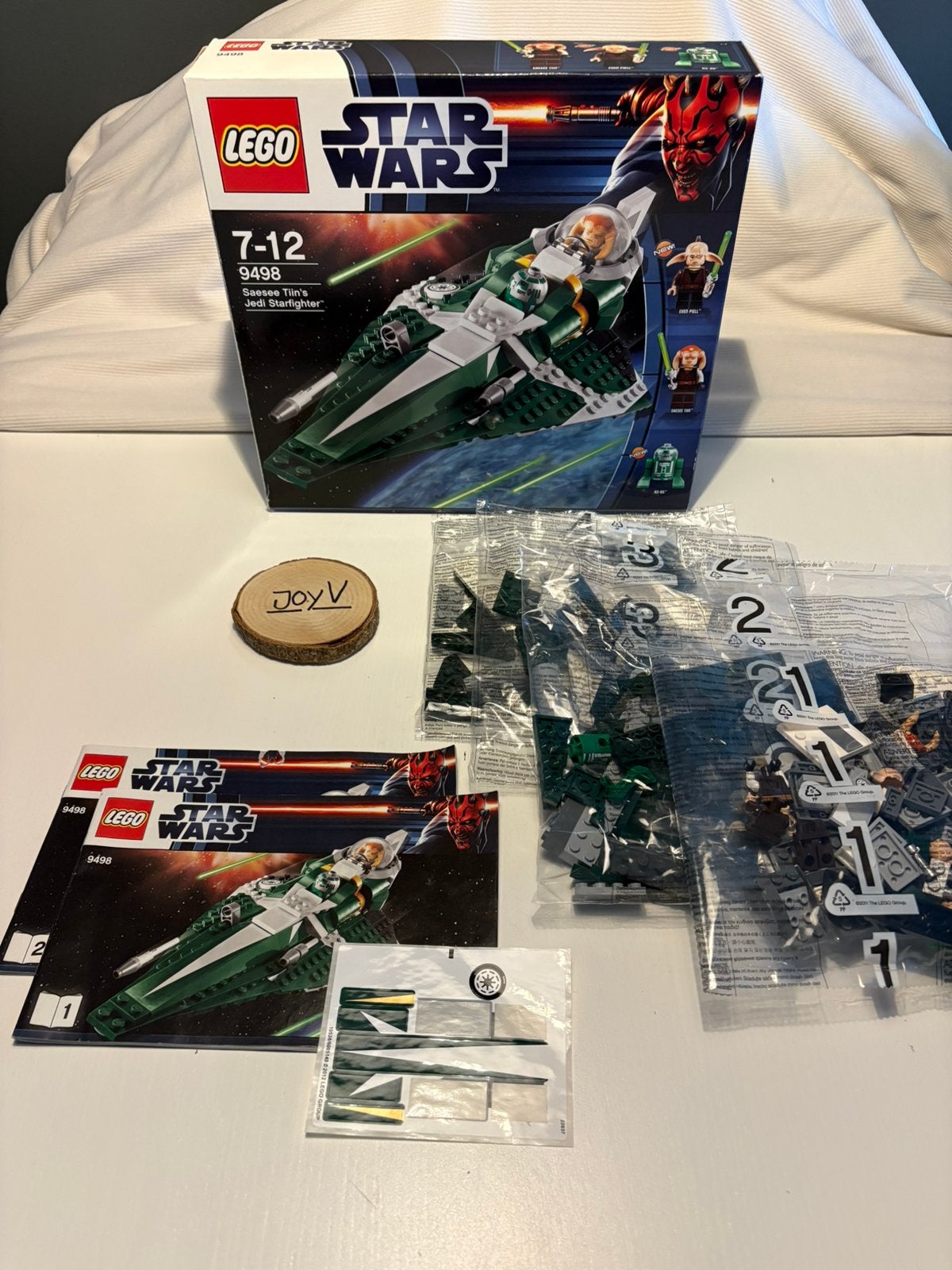 Lego Star Wars 9498 Saesee Tiin's Jedi Starfighter, Inclusief instructies, Star Wars, Lego, Nieuw