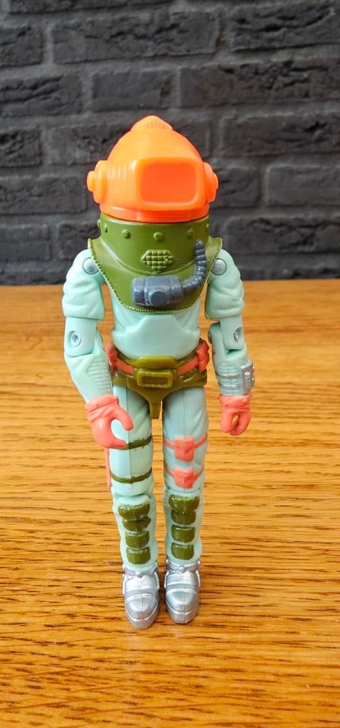 G.I. JOE Deep Six 1984 compleet - Vintage Actiefiguur, Ophalen of Verzenden, Gebruikt