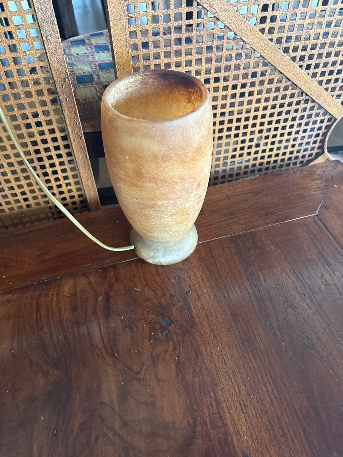 Vintage Marmeren Tafellamp - Sfeervolle Verlichting, Ophalen