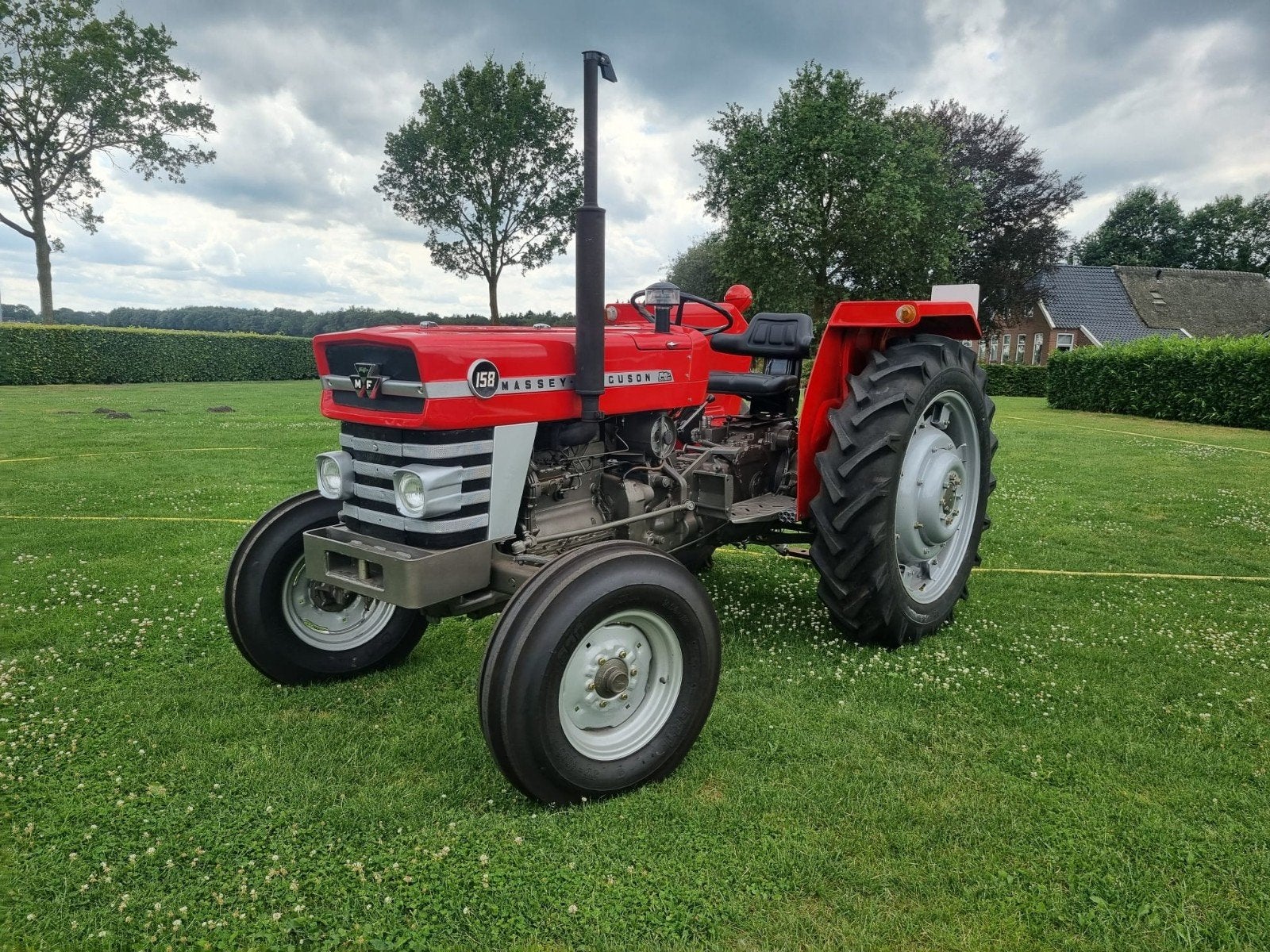 Massey Ferguson 158 mf, Ophalen, Oldtimer, Tot 80 Pk, Massey Ferguson
